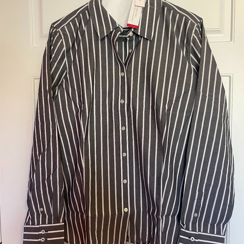 Talbots Non Iron Perfect Shirt Fitted Long Sleeve